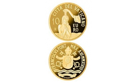 Vaticano, 10 Euro 2018 FDC